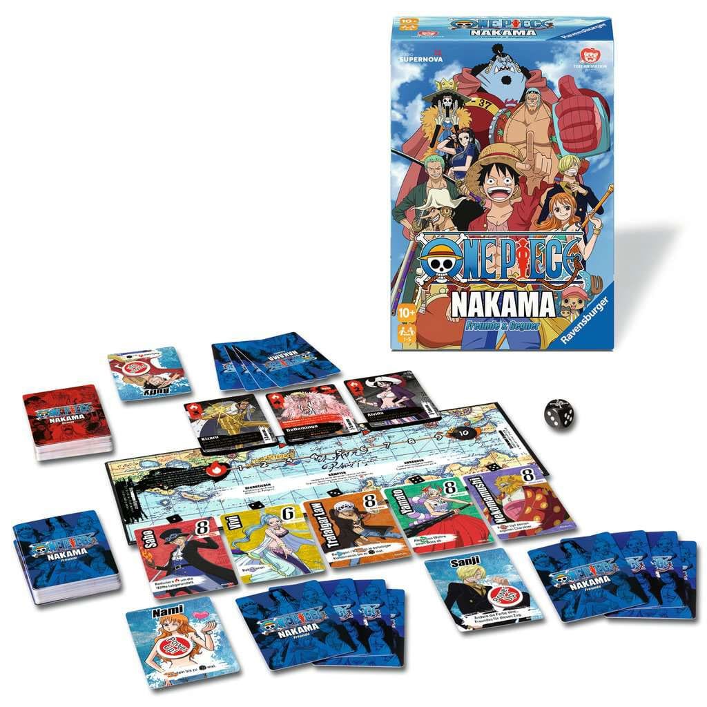One Piece - Brettspiel Nakama - Deutsche Version - ab 10 Jahren