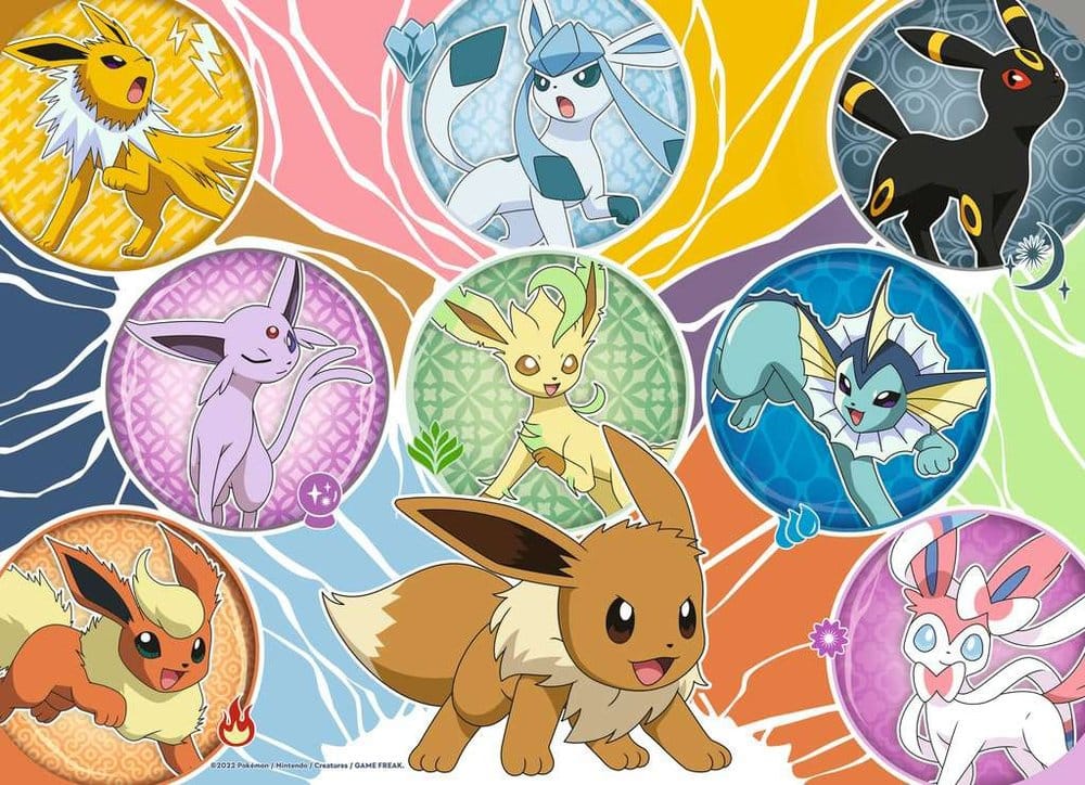Pokémon Puzzles 4er-Pack Pokémon-Kumpels (4x100 Teile)