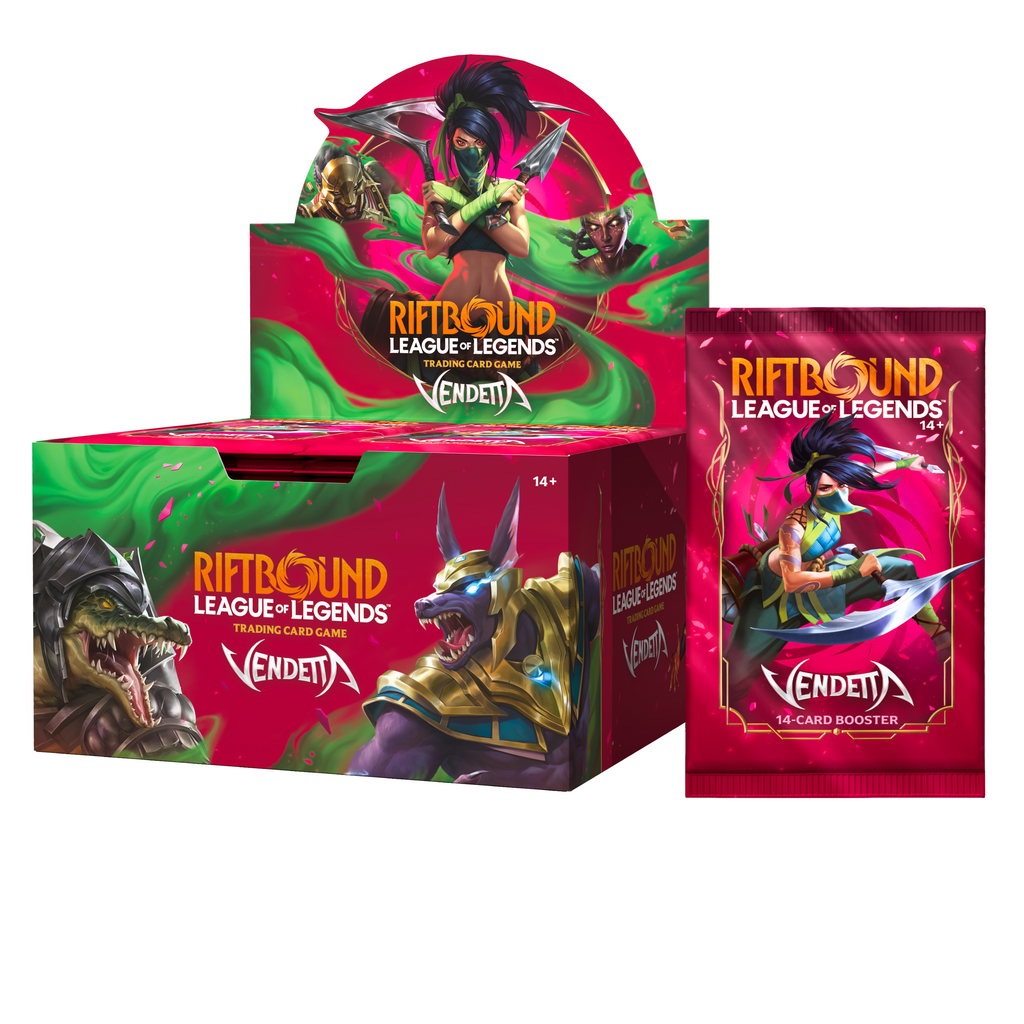Riftbound: League of Legends TCG - Vendetta Booster Display (24 Boosters) - Englisch