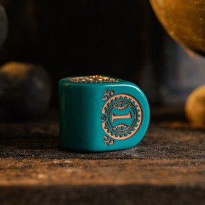 Steampunk Uhrwerk: 7er Modern RPG Würfel Set- Nautical Apparatus