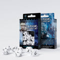 Classic RPG: 7er RPG Würfel Set - White & black
