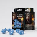 Classic RPG: 7er RPG Würfel Set - Glacier & white