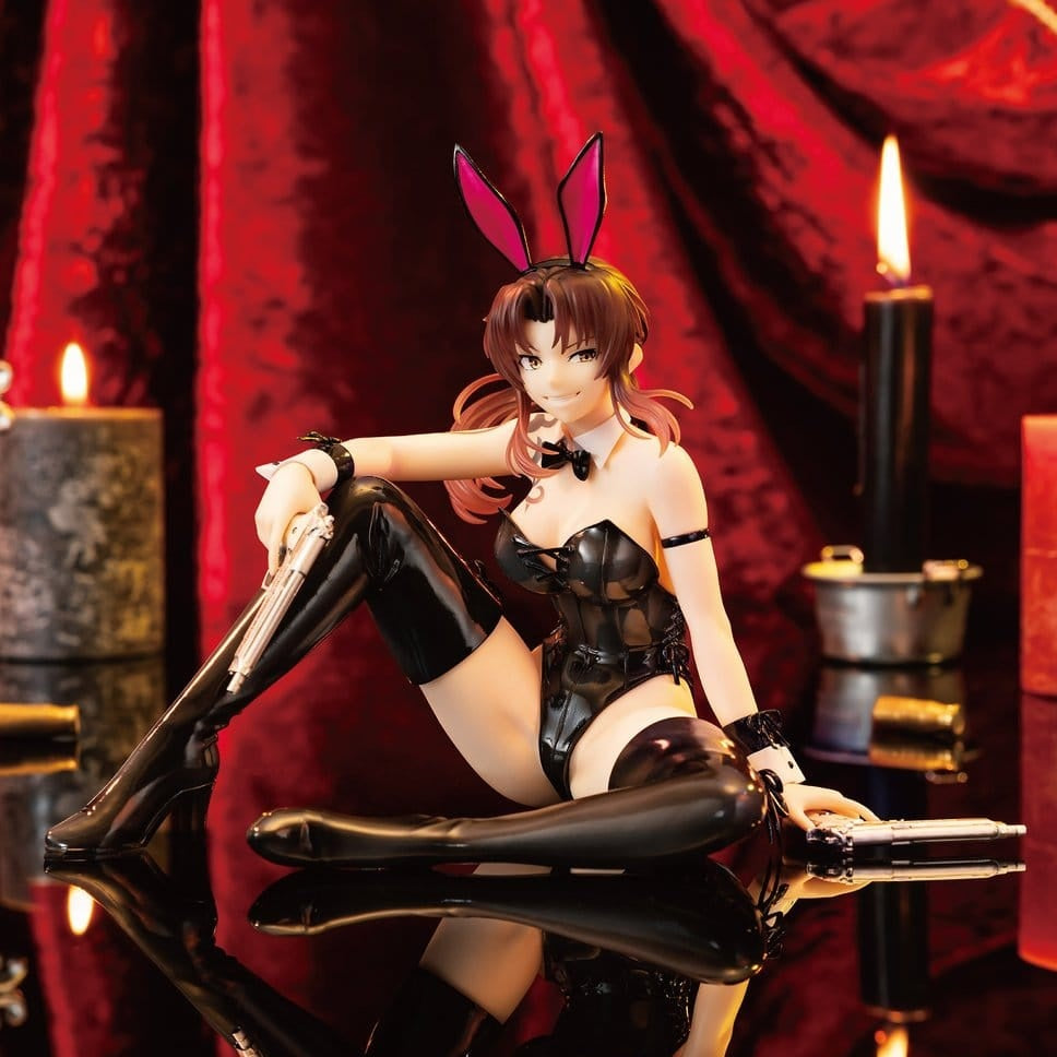 Black Lagoon One-Seventh Carat PVC Statue 1/7 Revy Bunny Ver. 16 cm