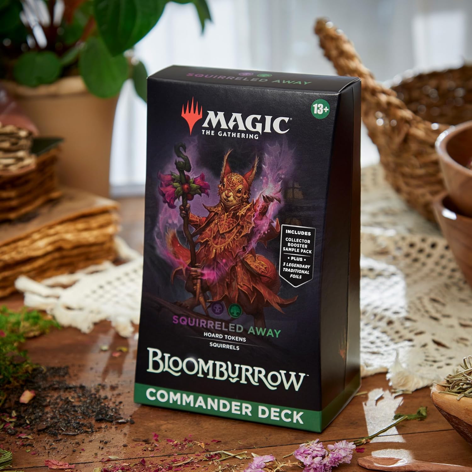 MtG - Bloomburrow Commander Deck - Squirreled Away - Englisch