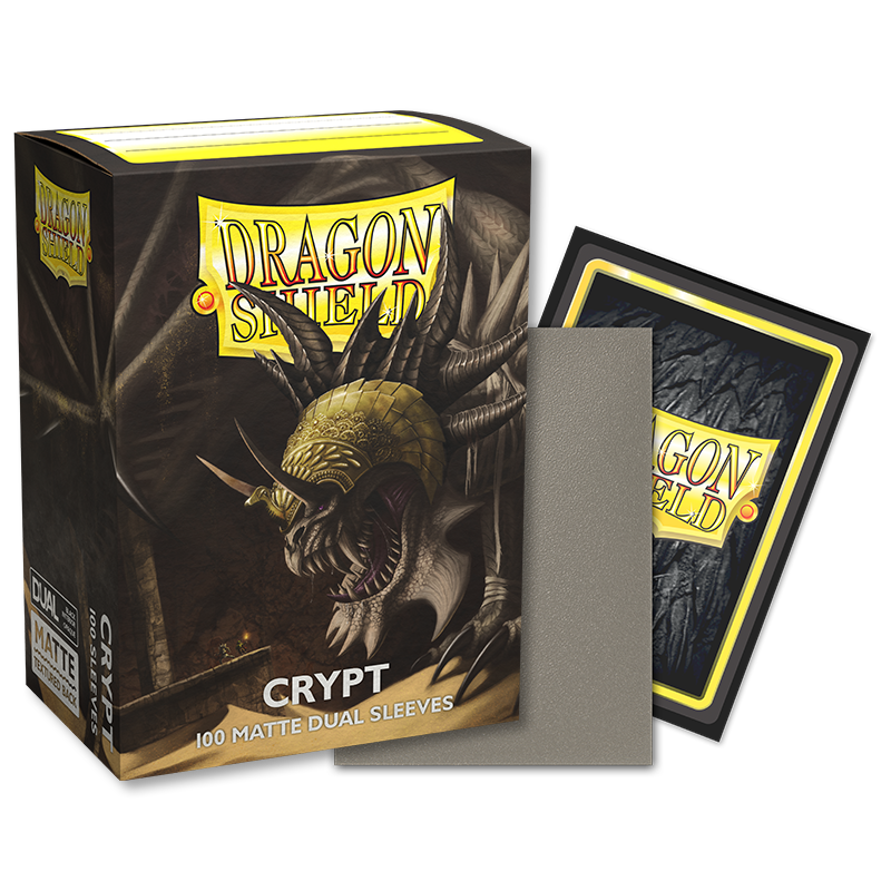 DS - Standard Dual Sleeves - Crypt [Matte] - (100 Sleeves)