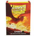 DS - Standard Dual Sleeves - Ember [Matte] - (100 Sleeves)