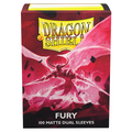 DS - Standard Dual Sleeves - Fury [Matte] - (100 Sleeves)