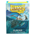 DS - Standard Dual Sleeves - Glacier [Matte] - (100 Sleeves)