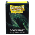 DS - Standard Dual Sleeves - Gooseberry [Matte] - (100 Sleeves)