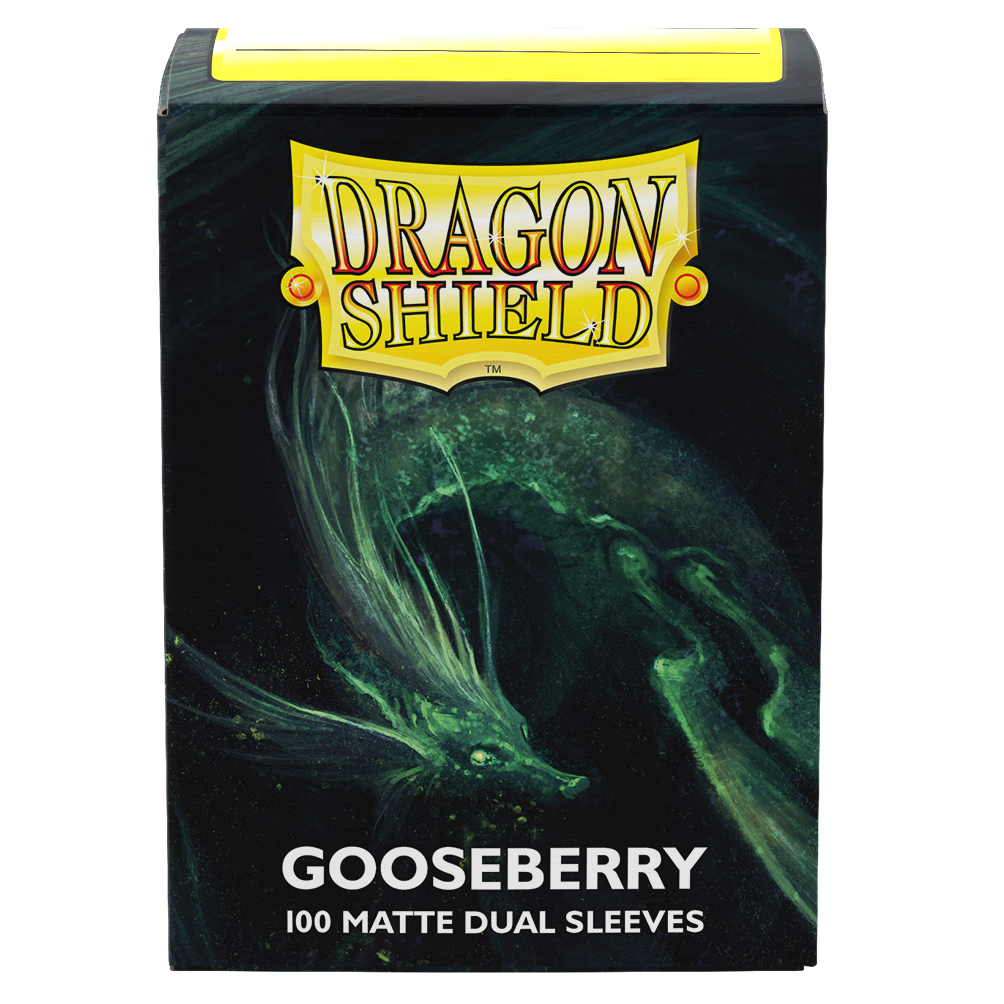 DS - Standard Dual Sleeves - Gooseberry [Matte] - (100 Sleeves)