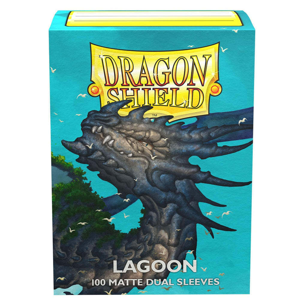 DS - Standard Dual Sleeves - Lagoon [Matte] - (100 Sleeves)