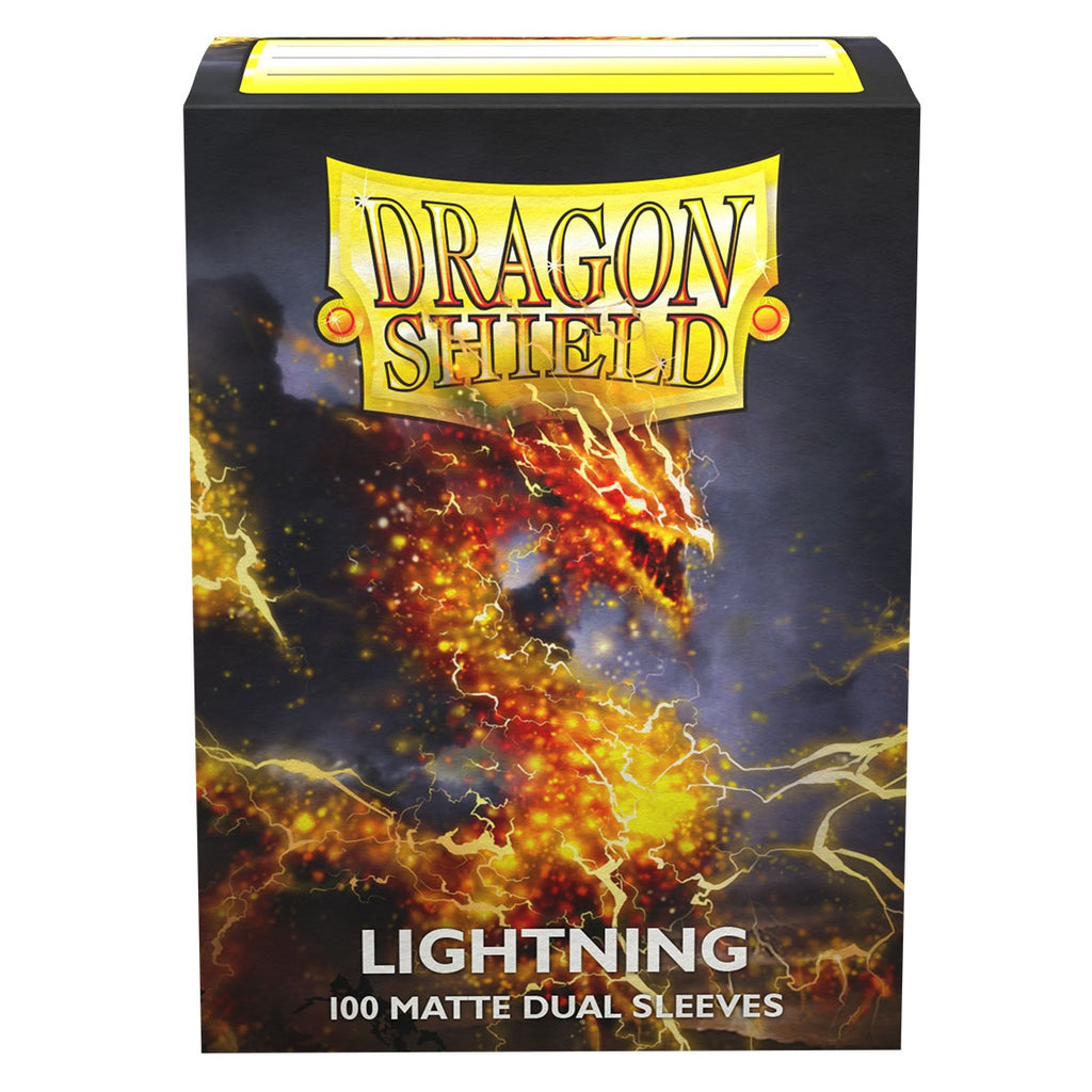 DS - Standard Dual Sleeves - Lightning [Matte] - (100 Sleeves)