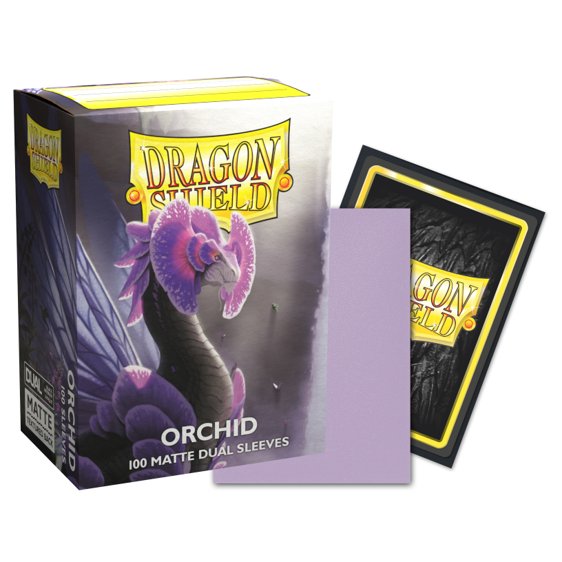 DS - Standard Dual Sleeves - Orchid [Matte] - (100 Sleeves)