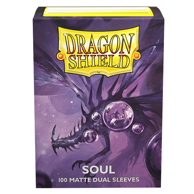 DS - Standard Dual Sleeves - Soul [Matte] - (100 Sleeves)