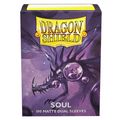 DS - Standard Dual Sleeves - Soul [Matte] - (100 Sleeves)