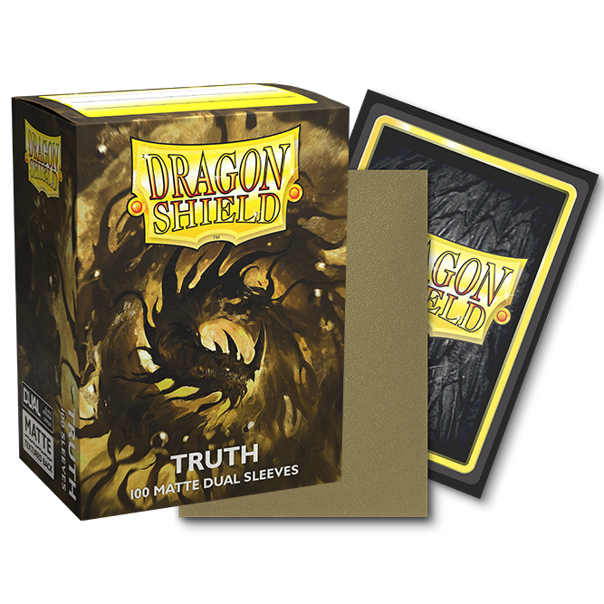 DS - Standard Dual Sleeves - Truth [Matte] - (100 Sleeves)