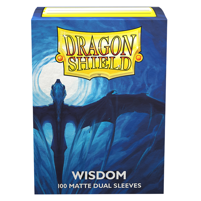DS - Standard Dual Sleeves - Wisdom [Matte] - (100 Sleeves)