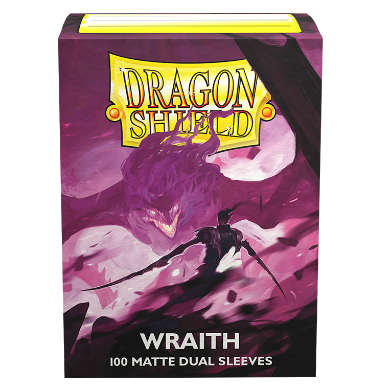 DS - Standard Dual Sleeves - Wraith [Matte] - (100 Sleeves)