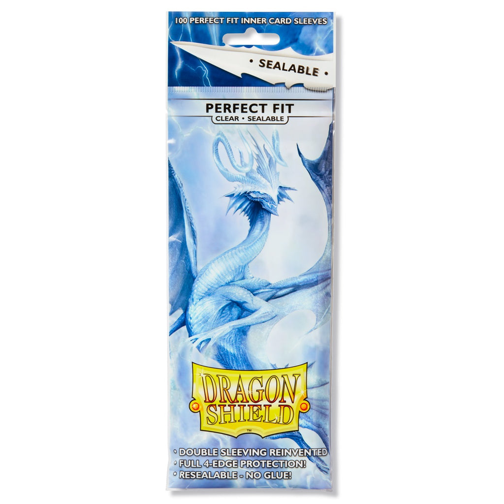 DS - Standard Perfect Fit Sleeves - Clear [Seable] - (100 Sleeves)