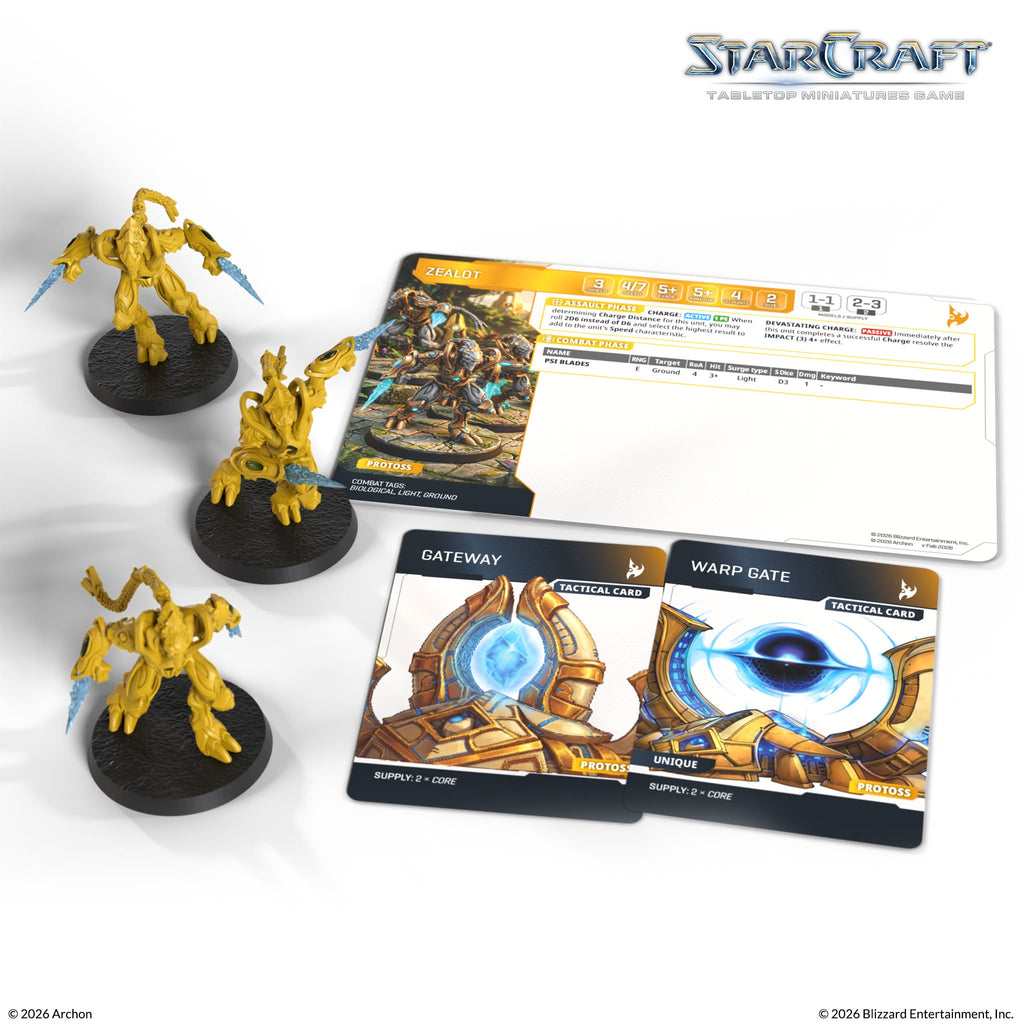 Starcraft TMG - Protoss Expansion Set: Zealot (VORVERKAUF)