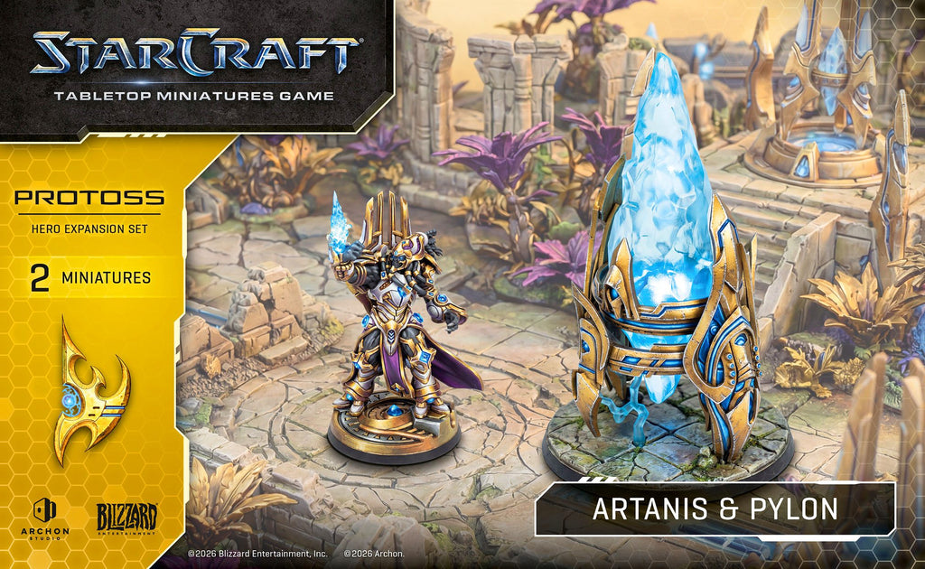 Starcraft TMG - Protoss Hero Expansion Set: Artanis & Pylon (VORVERKAUF)