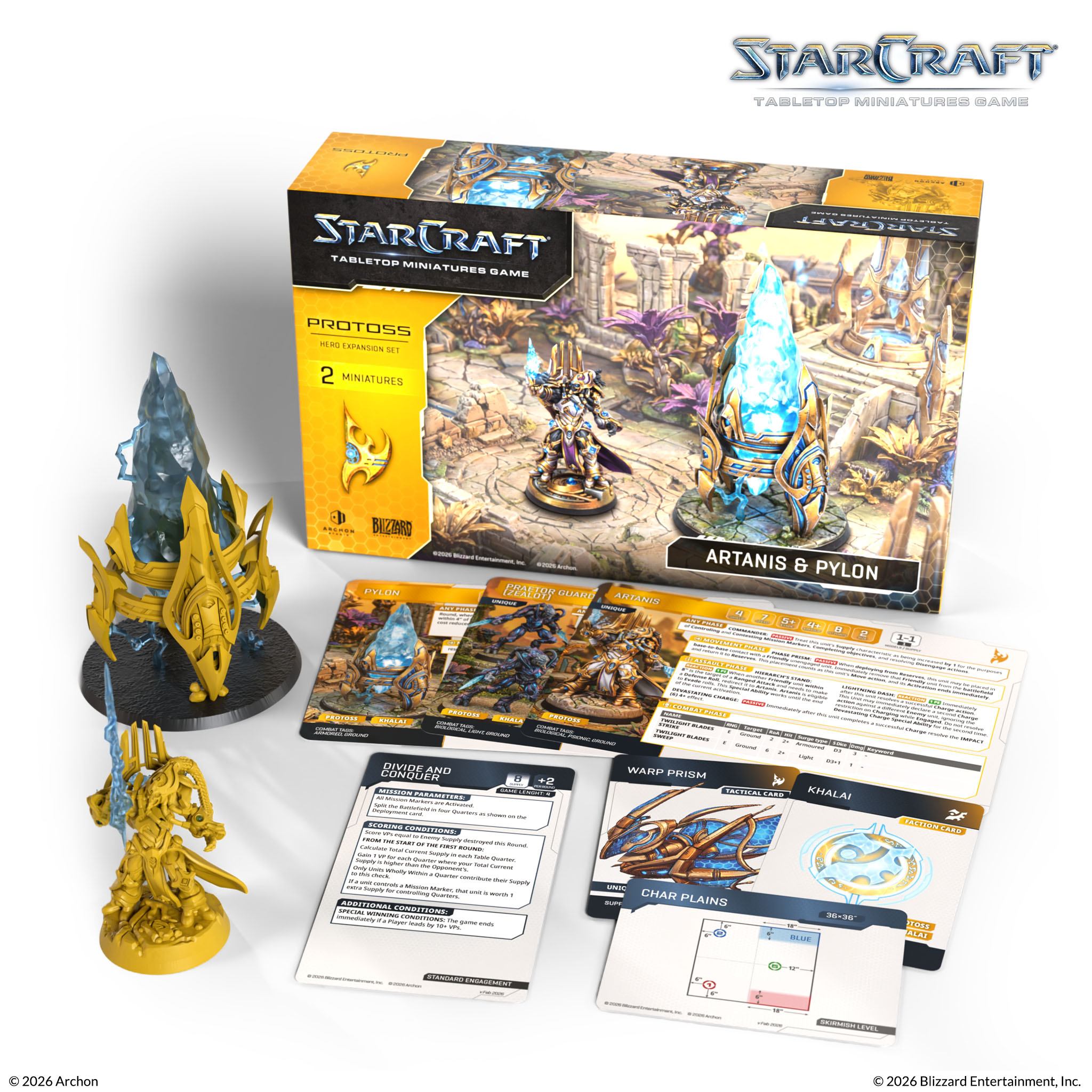 Starcraft TMG - Protoss Hero Expansion Set: Artanis & Pylon (VORVERKAUF)