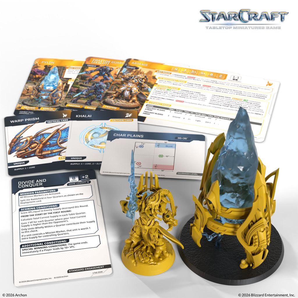 Starcraft TMG - Protoss Hero Expansion Set: Artanis & Pylon (VORVERKAUF)