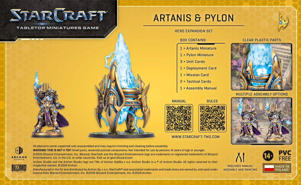 Starcraft TMG - Protoss Hero Expansion Set: Artanis & Pylon (VORVERKAUF)