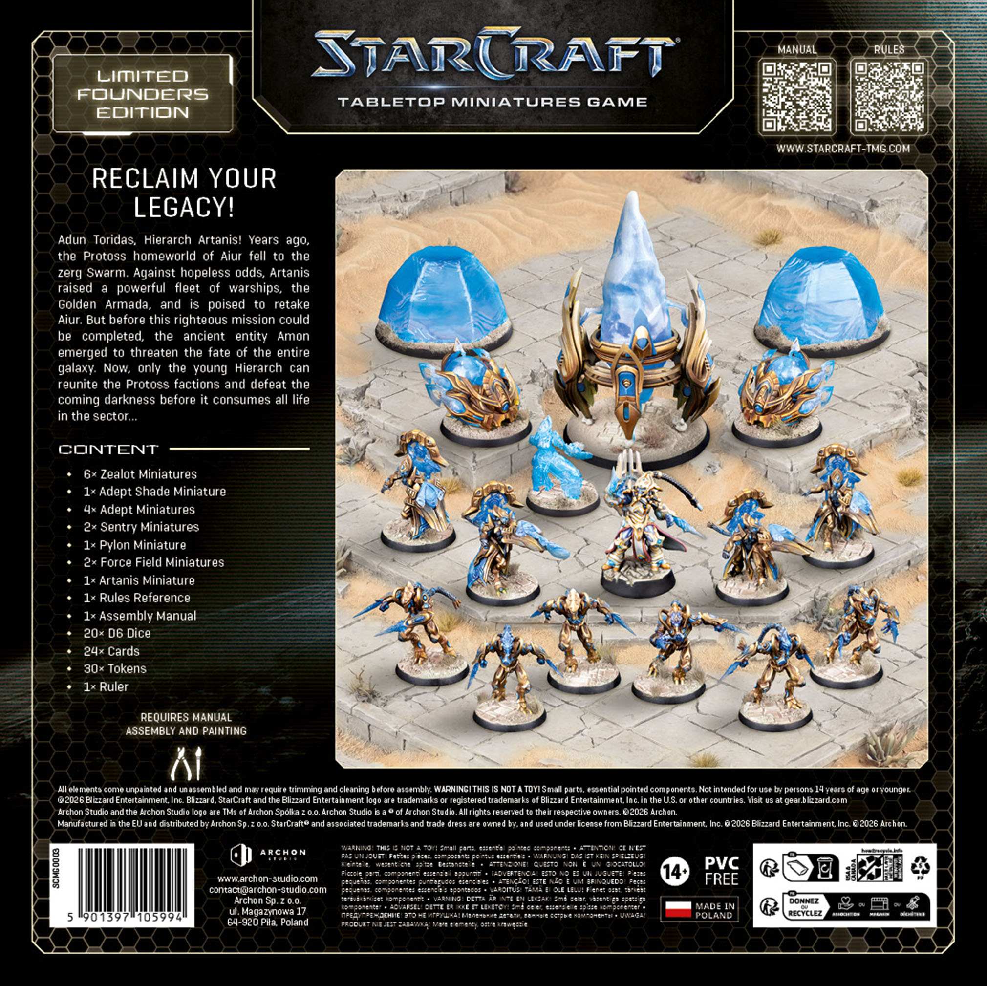 Starcraft TMG - Protoss Starter Set Founders Edition (VORVERKAUF)