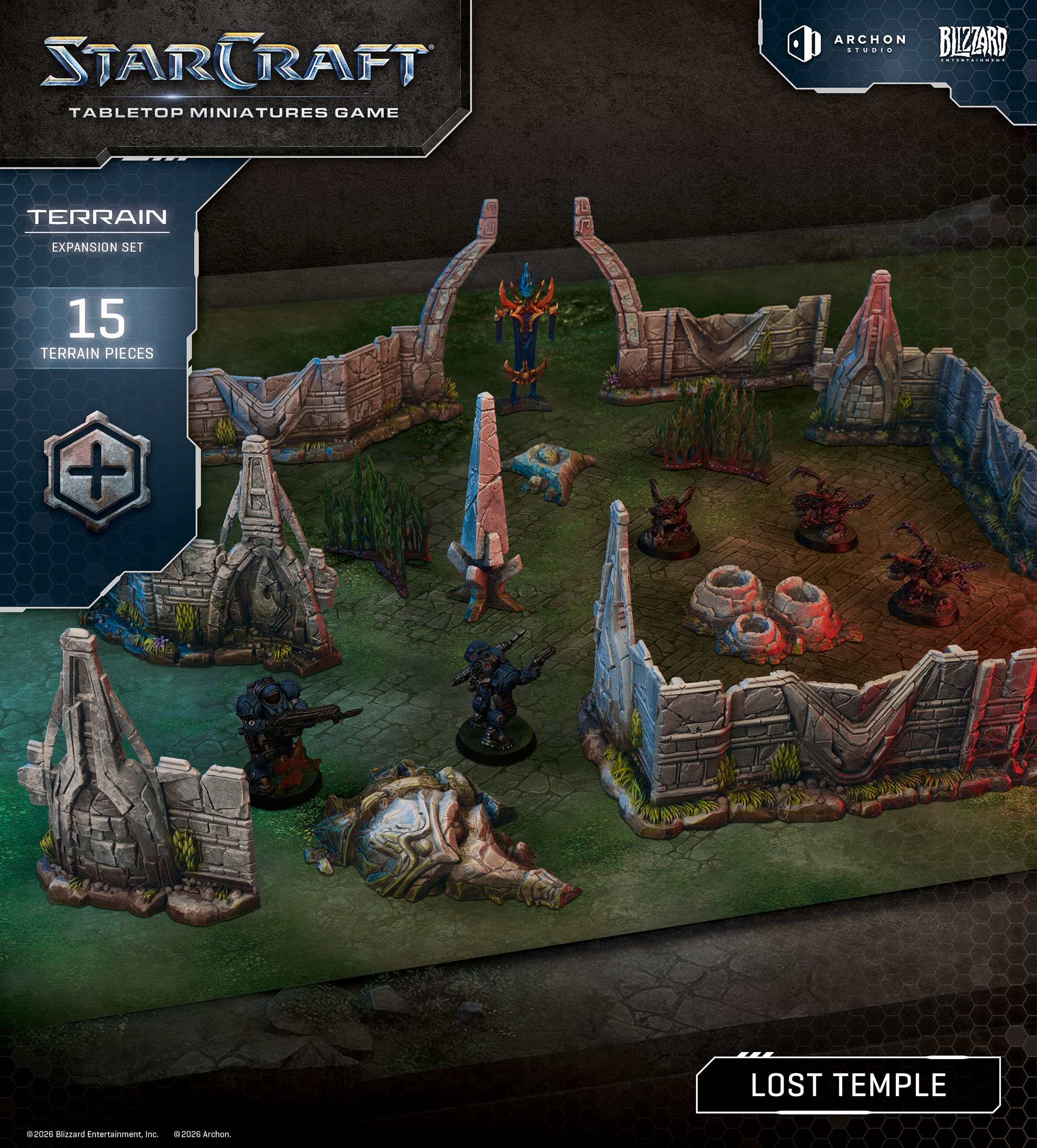Starcraft TMG - Terrain Expansion Set: Lost Temple (VORVERKAUF)