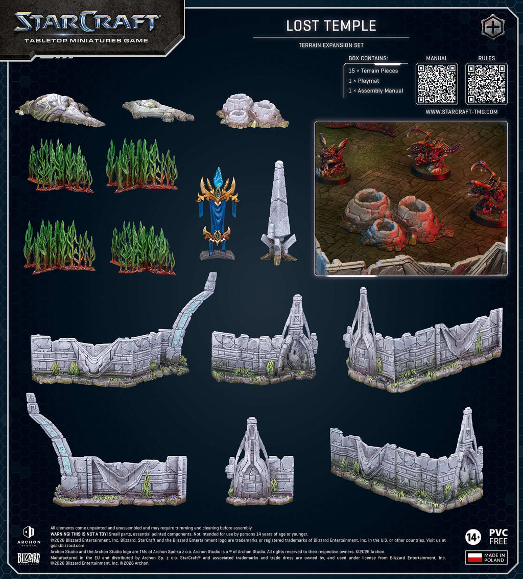 Starcraft TMG - Terrain Expansion Set: Lost Temple (VORVERKAUF)