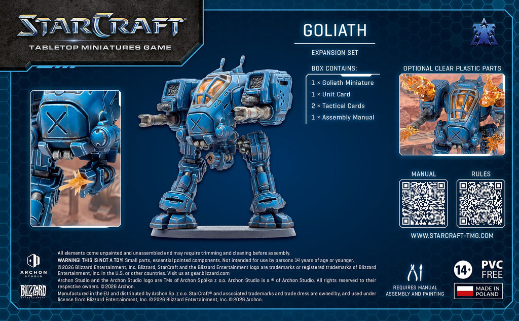 Starcraft TMG - Terran Expansion Set: Goliath (VORVERKAUF)