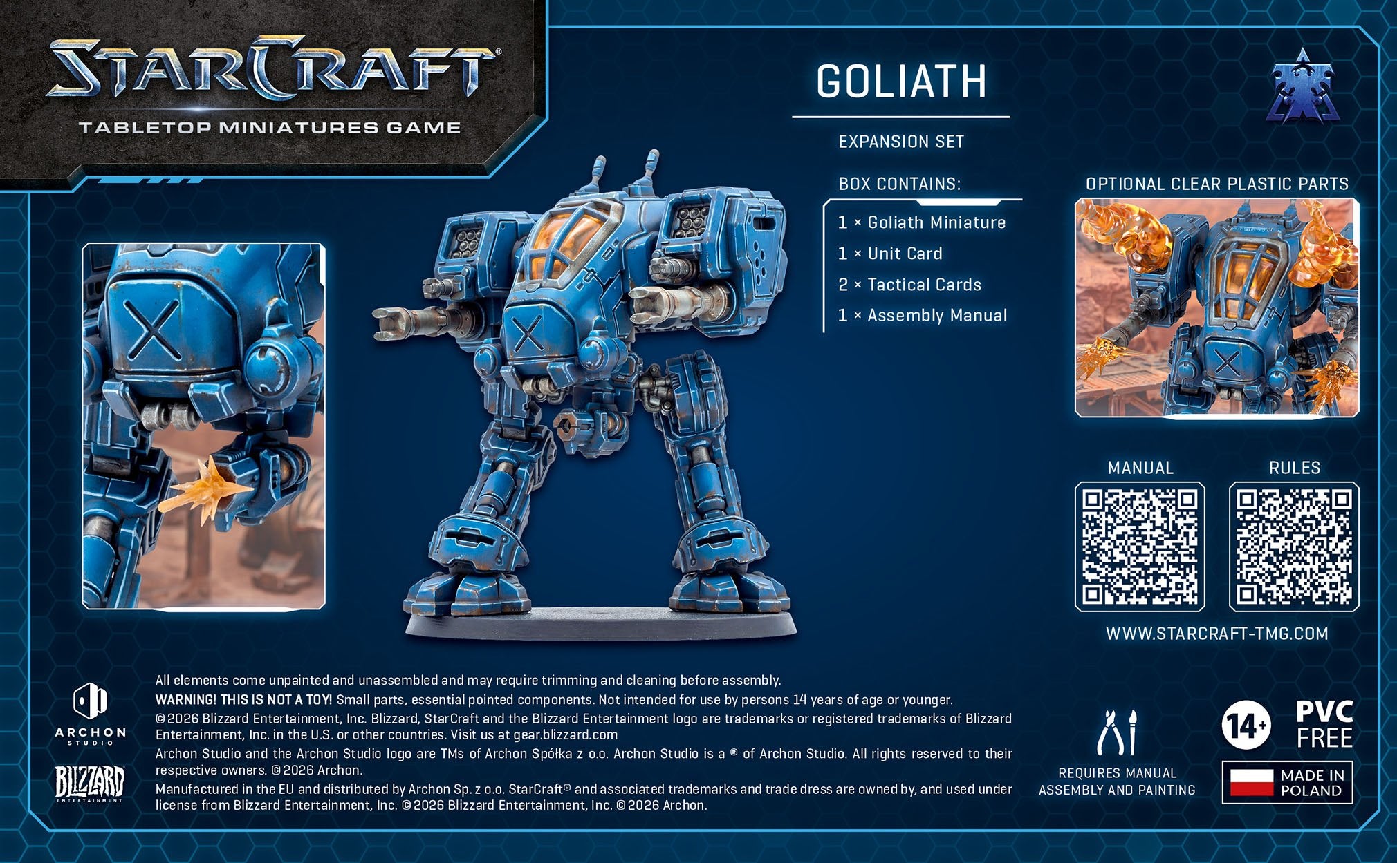 Starcraft TMG - Terran Expansion Set: Goliath (VORVERKAUF)