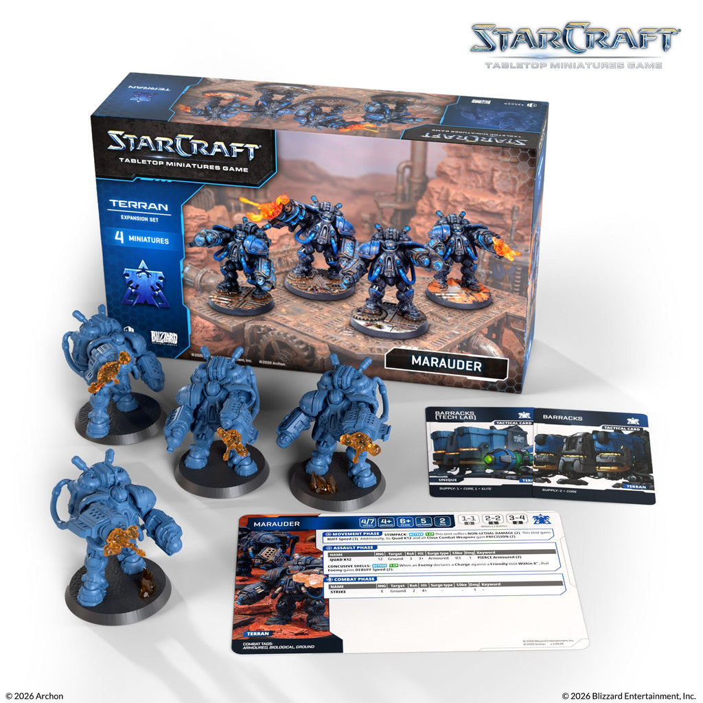 Starcraft TMG - Terran Expansion Set: Marauder (VORVERKAUF)