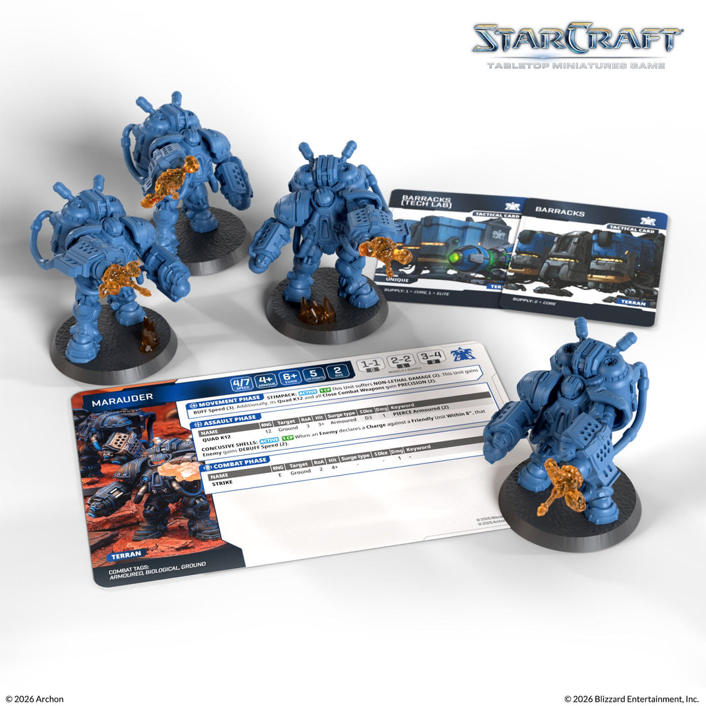 Starcraft TMG - Terran Expansion Set: Marauder (VORVERKAUF)