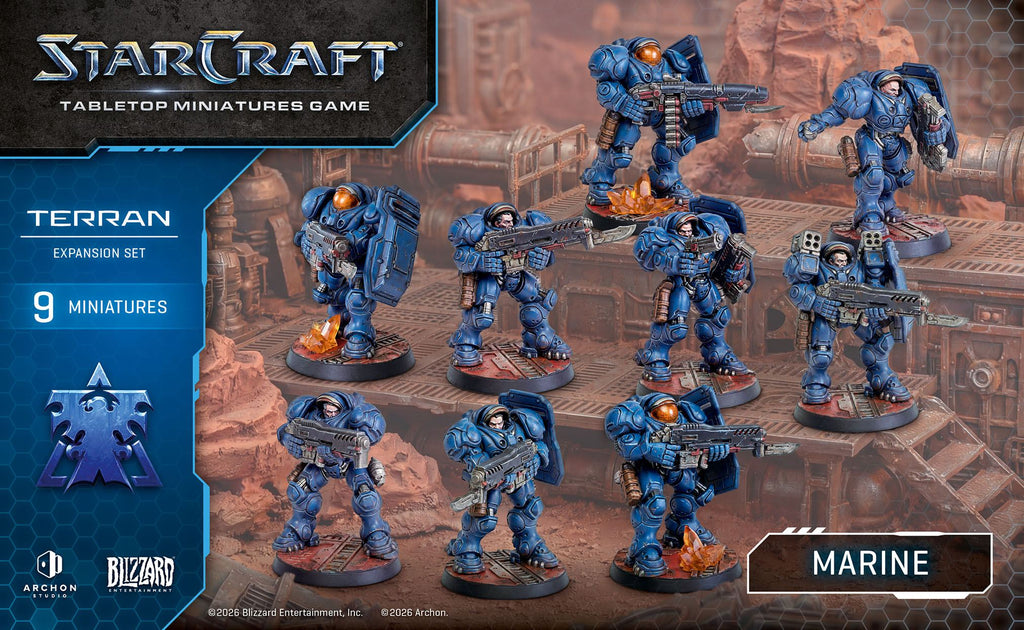 Starcraft TMG - Terran Expansion Set: Marine (VORVERKAUF)