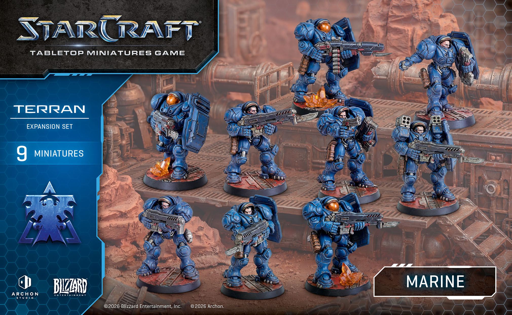 Starcraft TMG - Terran Expansion Set: Marine (VORVERKAUF)