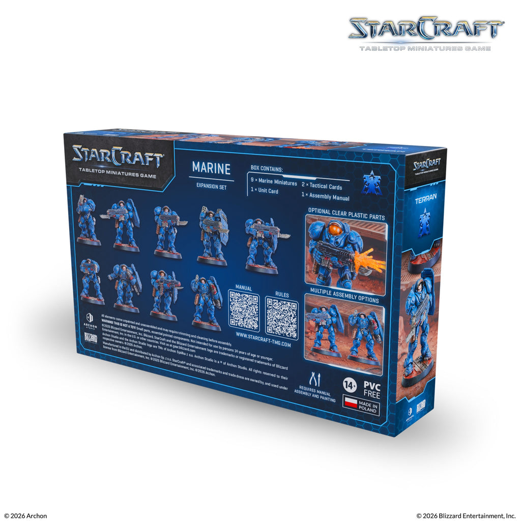Starcraft TMG - Terran Expansion Set: Marine (VORVERKAUF)
