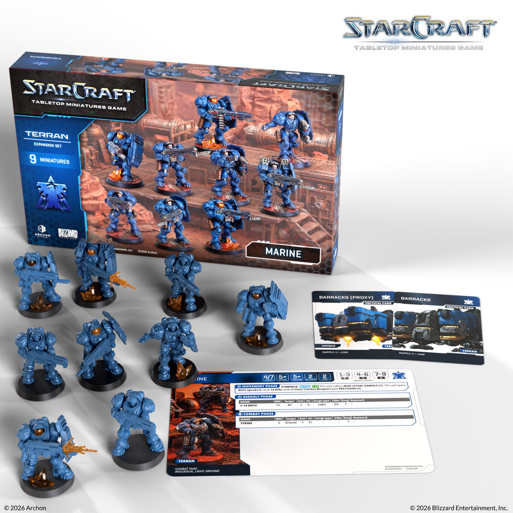 Starcraft TMG - Terran Expansion Set: Marine (VORVERKAUF)