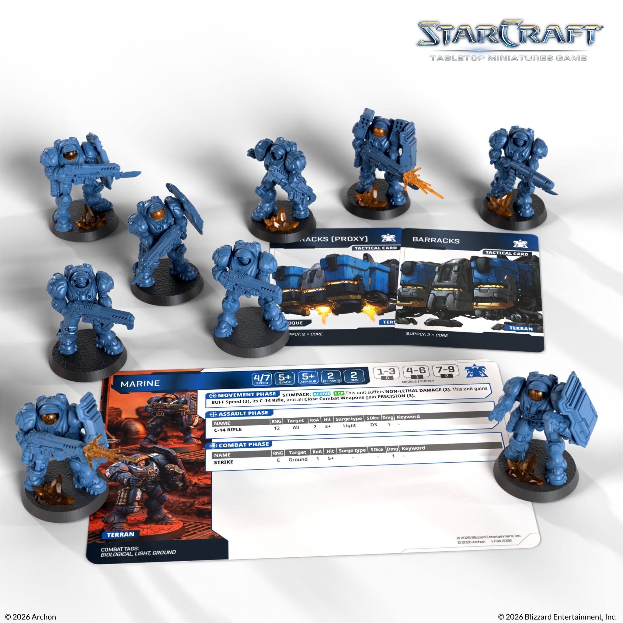Starcraft TMG - Terran Expansion Set: Marine (VORVERKAUF)