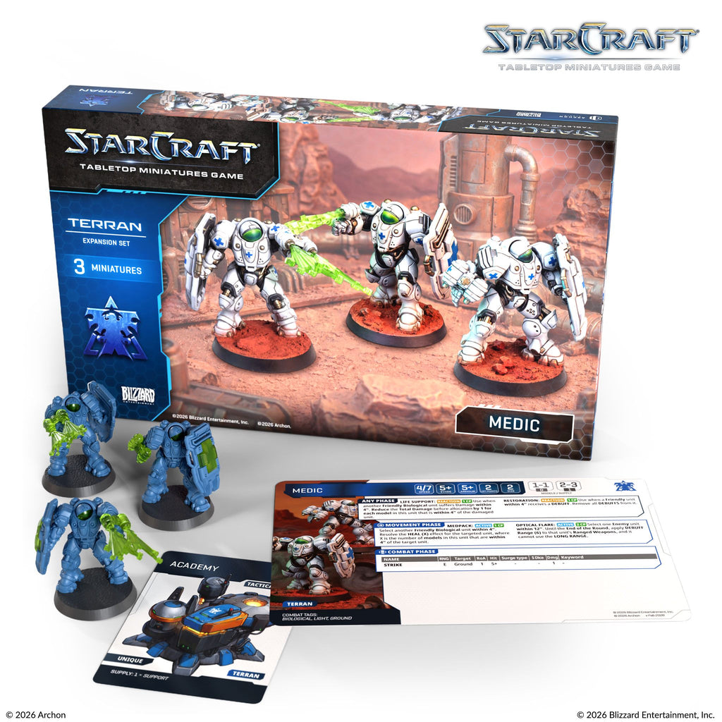 Starcraft TMG - Terran Expansion Set: Medic (VORVERKAUF)