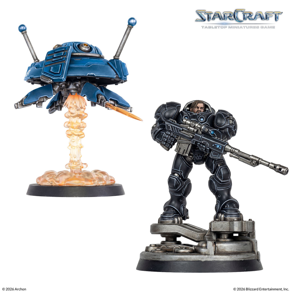 Starcraft TMG - Terran Hero Expansion Set: Jim Raynor & Point Defense Drone (VORVERKAUF)