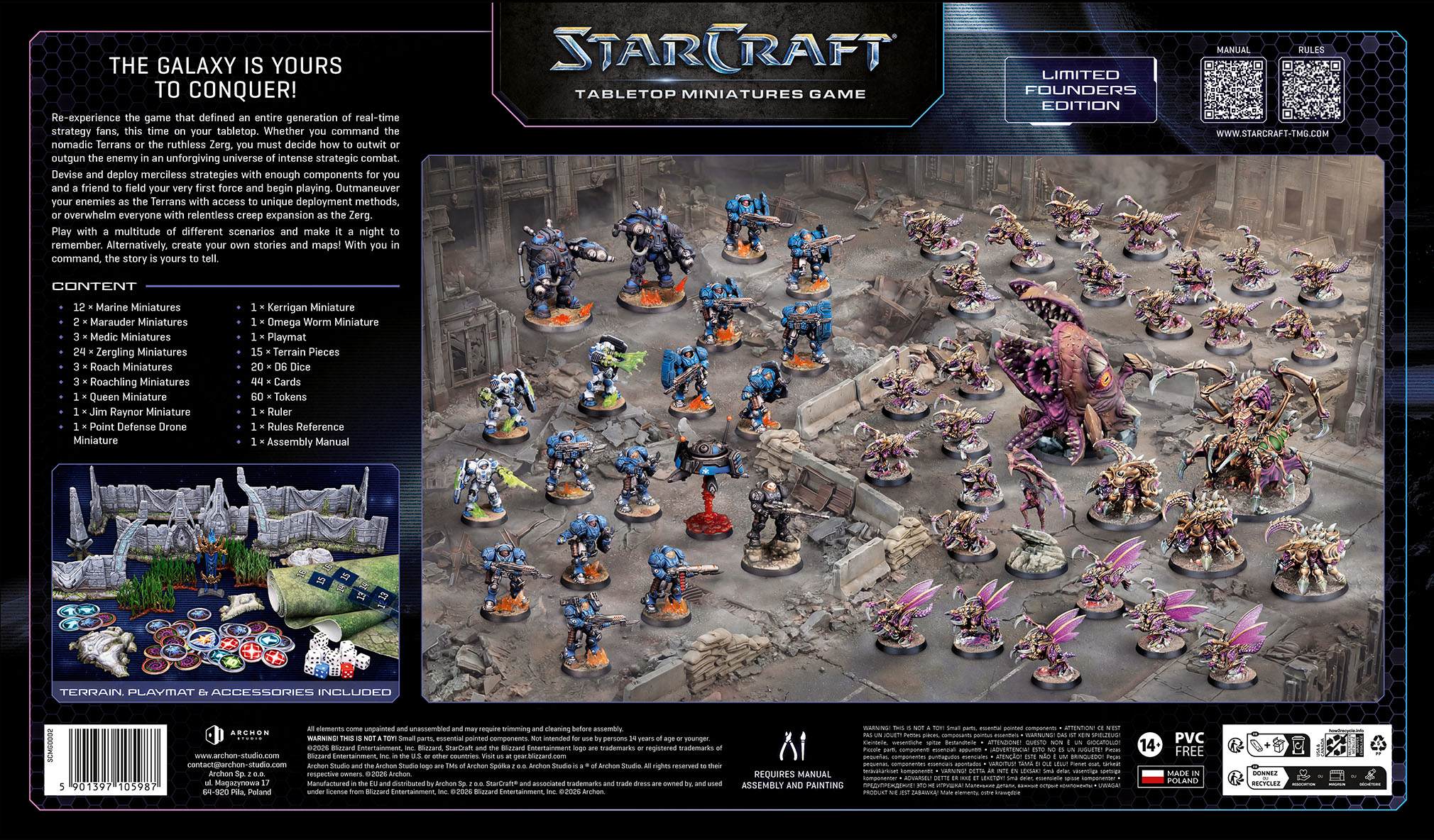 Starcraft TMG - Two Player Starter Set Founders Edition (VORVERKAUF)