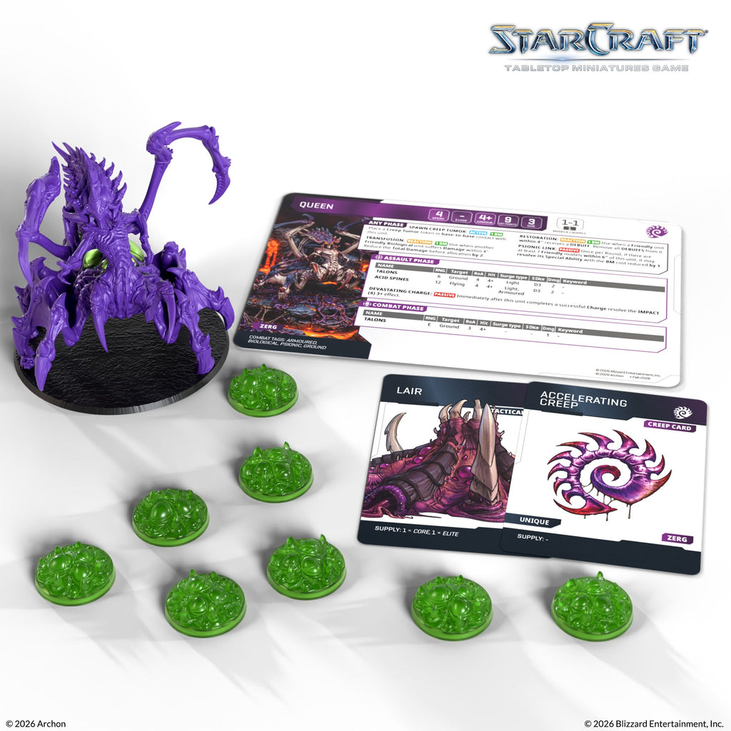 Starcraft TMG - Zerg Expansion Set: Queen (VORVERKAUF)