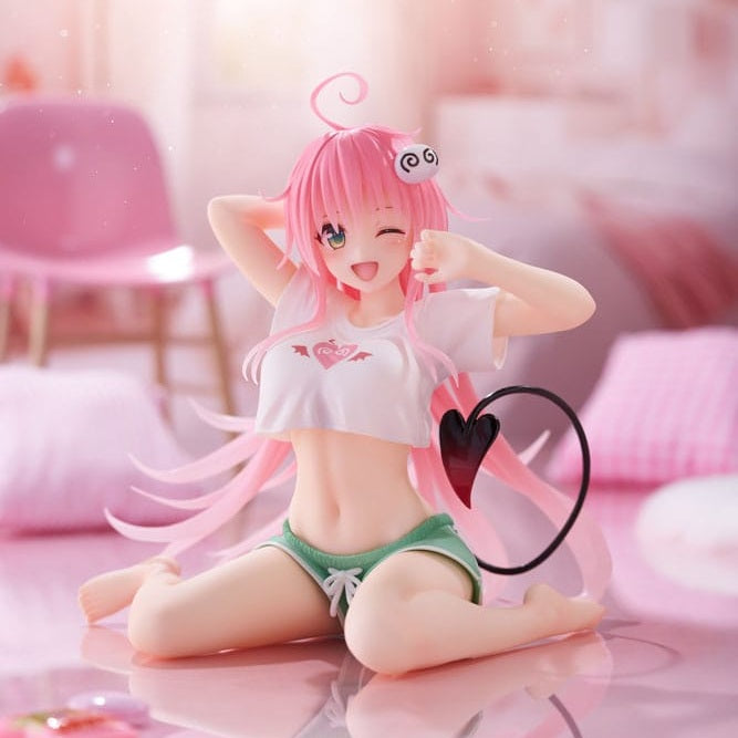 To Love-Ru Darkness PVC Statue Desktop Cute Figure Lala Roomwear Ver. 13 cm
