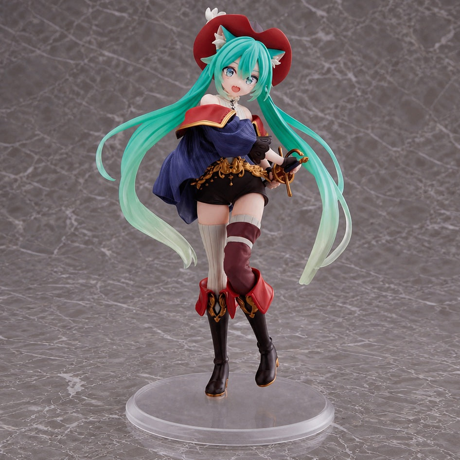 Hatsune Miku PVC Statue Hatsune Miku Wonderland Puss in Boots 18 cm (with bonus)
