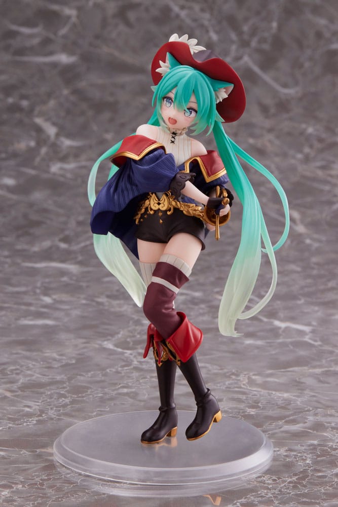 Hatsune Miku PVC Statue Hatsune Miku Wonderland Puss in Boots 18 cm (with bonus)