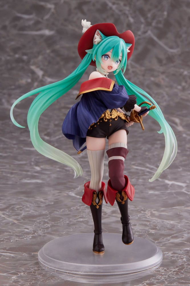 Hatsune Miku PVC Statue Hatsune Miku Wonderland Puss in Boots 18 cm (with bonus)
