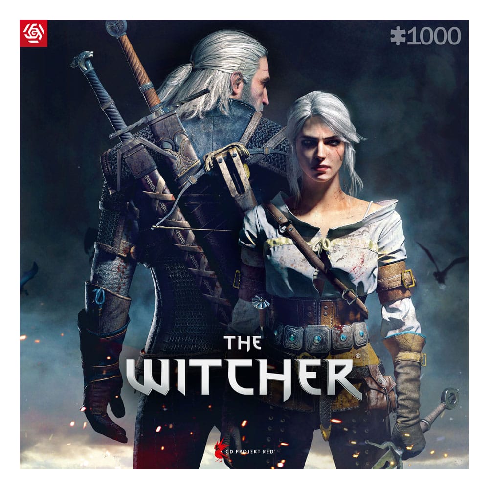 The Witcher Gaming Puzzle Geralt & Ciri (1000 Teile)