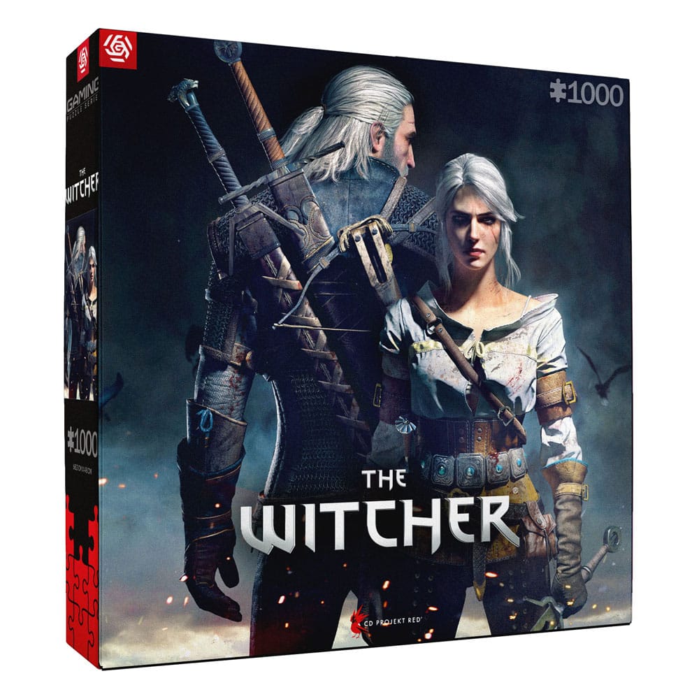 The Witcher Gaming Puzzle Geralt & Ciri (1000 Teile)
